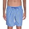 Beach Bros Rayas para Hombre, Azul, Large