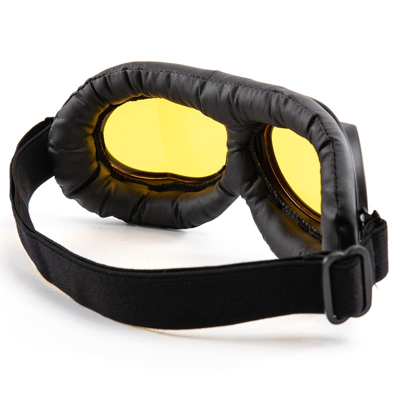 Motorcycle Goggles Retro Wind Protection Eye Protection Glasses PU Leather