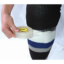 Sidelines Hockey Socks Coloured PVC Tape, red