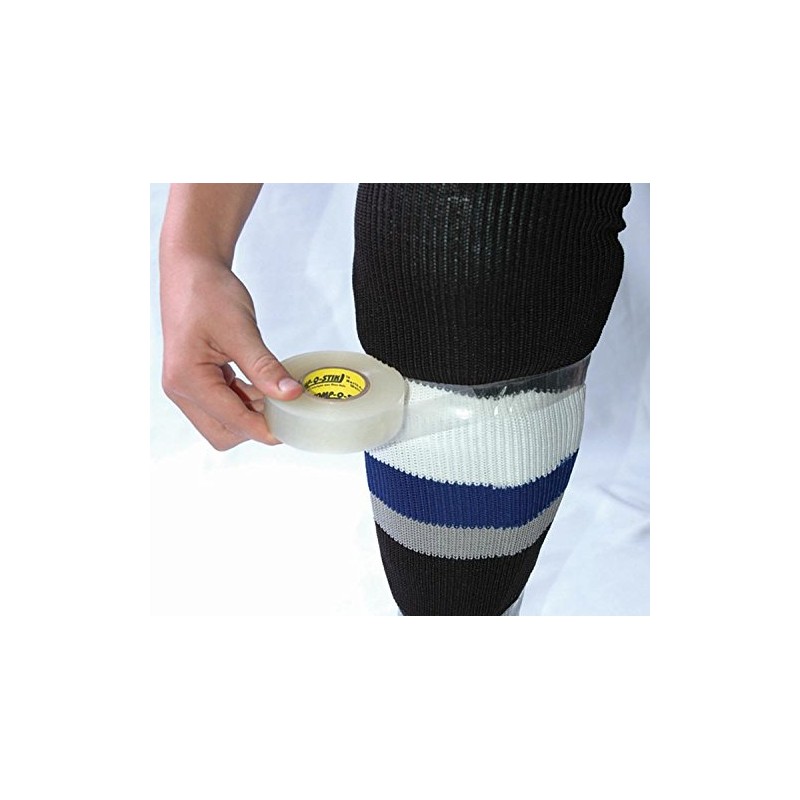 Sidelines Hockey Socks Coloured PVC Tape, red