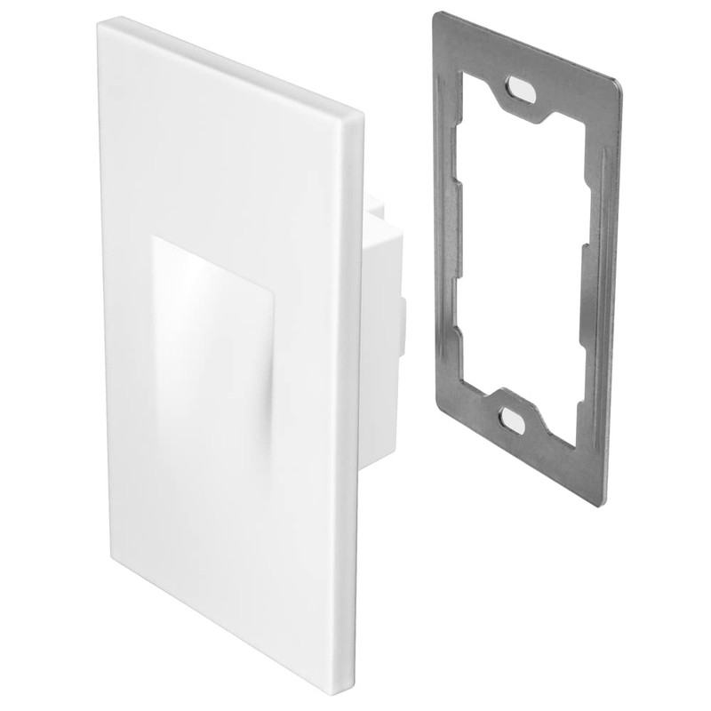 Maxxima Vertical LED Step Light, Indoor/Outdoor Stair Light, 3 CCT