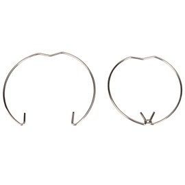 LGEGE Lamp Retaining Spring Clip Ring 20Pcs Set Compatible with 50mm MR16 GU10 Spot Light Downlight for Fixing Blub