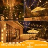 Ollny 100FT Outdoor String Lights, Waterproof Connectable Shatterproof Outside Light