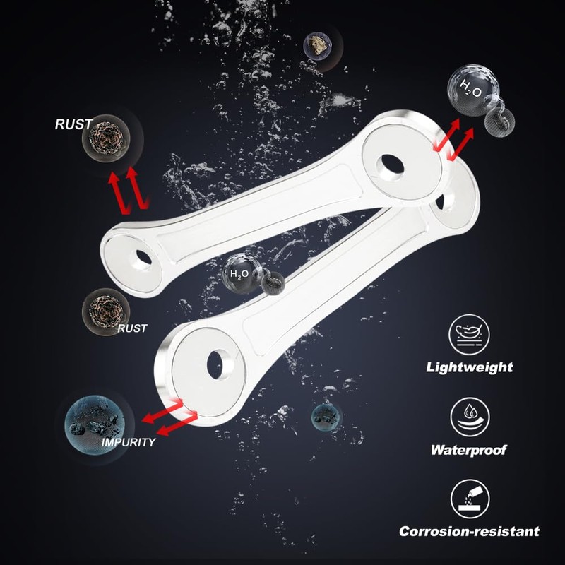 Xitomer 0-1.2'' Adjustable Lowering kit, Fit for Gen 3 KLR650
