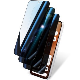 BSUWIN 3 Pack Privacy Screen Protector for Nothing Phone（4a） Pro |Anti-Spy Tempered Glass, Anti-Scratch, 9H Hardness & Easy Installation