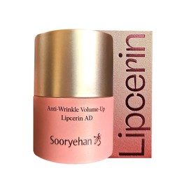 Sooryehan Lip Serin Anti Wrinkle Volume Up Red Lip Balm Wrinkle Care 15ml 1ea / 수려한 립세린 안티 링클 볼륨업 레드 립밤 주름 케어 15ml 1개