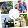 WOONEKY Enhanced Catch Rate 50pcs Stainless Steel Hooks for Catfish