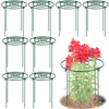 8 Pack Peony Cages and Supports, 11.5" Dx16 H Plant