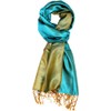 Lorenzo Cana Luxury Pashmina Women's Reversible Scarf 70% Silk 30%