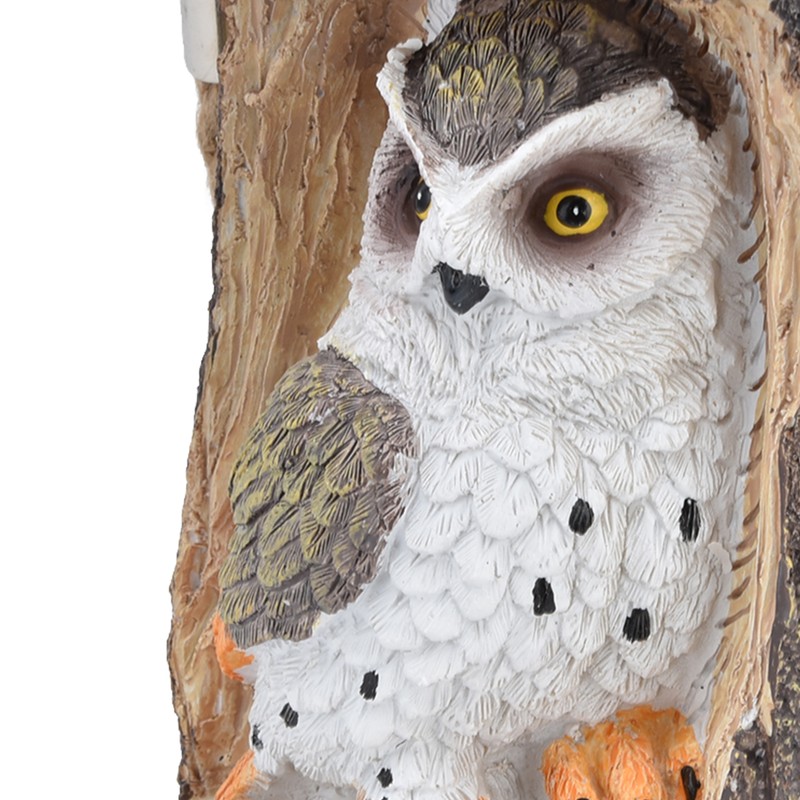 Owl Solar Light IP67 Waterproof High Simulation Eco Friendly Energy