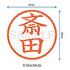 Shachihata Stamp Name 6 Correction Stamp XL-6 Stamp Face 0.2