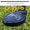 1PCS Halloween Pumpkin Solar Stake Lights, Waterproof Outdoor Ground Stake