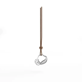 Georg Jensen 10020644 Key Ring Keychain Accessory HEART Silver Diameter Approx. 1.8 inches (4.5 cm)
