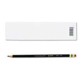 Prismacolor : Col-Erase Pencil with Eraser, Green Lead, Green Barrel, Dozen -:- Sold as 2 Packs of - 12 - / - Total of 24 Each