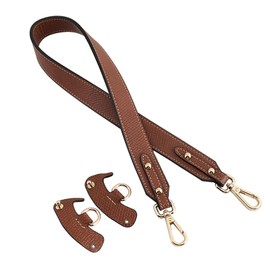 SONGKISSZQ Vachetta Leather Replacement Crossbody Handbag Strap Unadjustable for Longchamps Bags,Width 0.95inch Helps Relieve Stress
