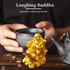 YODOOLTLY Feng Shui Laughing Buddha, Wealth Laughing Buddha Sit on