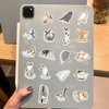 50 Pcs Cute Cat Stickers Set – Adorable Cat Illustrations