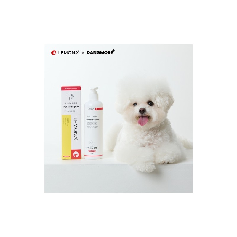 Lemona X Dangmore Pet Shampoo 300ml / 레모나X댕모어 펫 샴푸