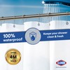 CLOROX Shower Curtain Liner, Premium Lightweight Flexible Waterproof 3g PEVA
