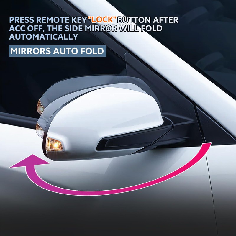 Forten Kingdom Intelligent Car Power Side Rear Mirror Auto Fold