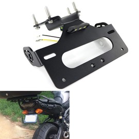 Xitomer FJ-09 Fender Eliminator/Tail Tidy, For YAMAHA FJ-09/MT-09 Tracer/Tracer900/Tracer900 GT 2015 2016 2017 2018 2019 2020, With LED License Plate Light, Compatible with OEM/Stock Turn Signal