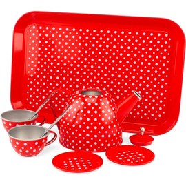 DINETTE Metal: Red with Dots