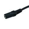 Monoprice 6ft 3.5mm Stereo Plug/Jack M/F Cable - Black