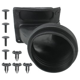 GoaMotors Headlamp Air Inlet Intake Duct Tube 77072385 Fit for Dodge Challenger Hellcat 2015-2022, Black