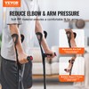 VEVOR Forearm Crutches for Adults, Folding Walking Forearm Crutches with