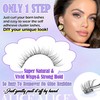 ALICE Self Adhesive Lashes Natural Look Self Adhesive Lash Clusters