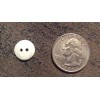 THE BUTTON CO #MOP286 MOTHER OF PEARL ROUND--2 HOLE--1/2"-- 7