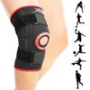 Knee Support Hinged Brace Adjustable Neoprene Elasticated Support Sleeve Open