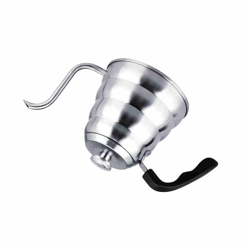 304 Stainless Steel Pour Over Coffee Gooseneck Kettle Teapot with