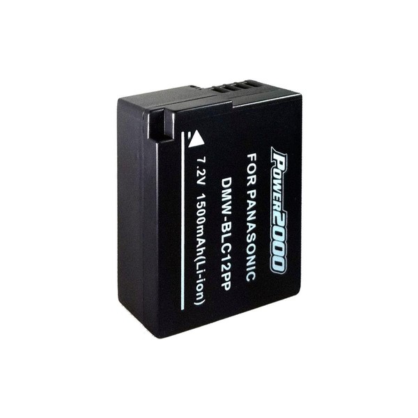 Power2000 ACD-434 Rechargeable Battery for Panasonic DMW-BLC12PP