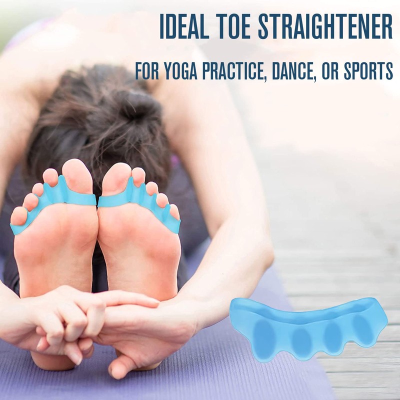 Zehenspreizer Silikon für Alle Zehen | 6X | Zehenspreizer Hallux