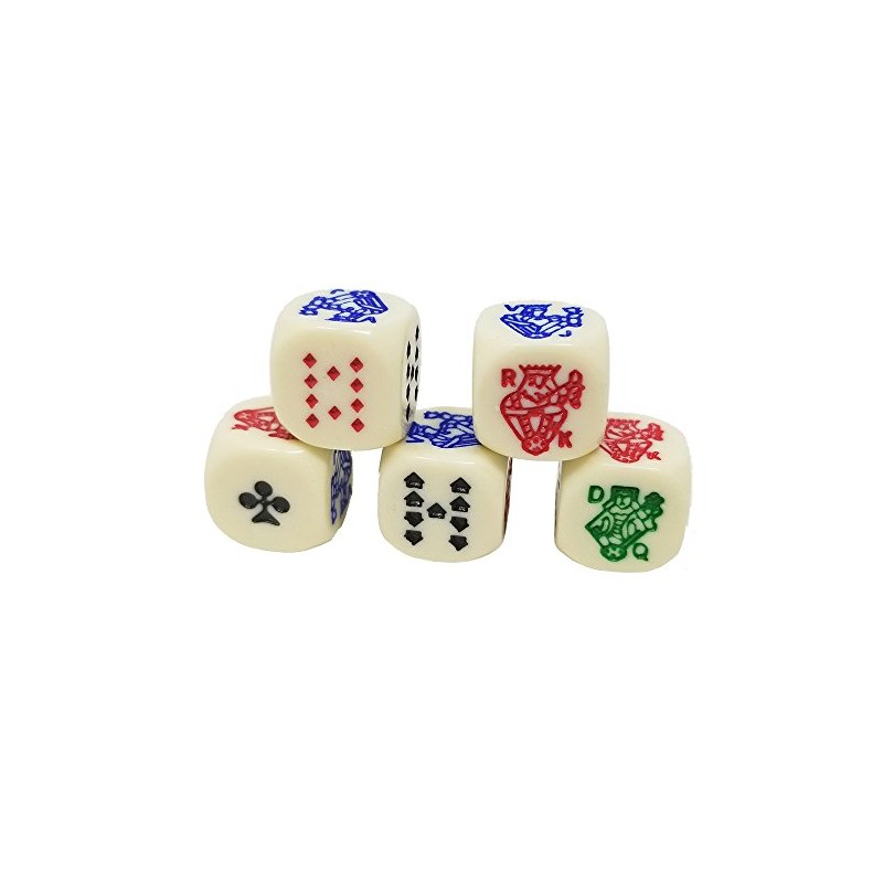 DA VINCI 6 Sided Poker Dice