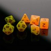 Shibby Pen & Paper Polyhedral Dice 7 Pieces