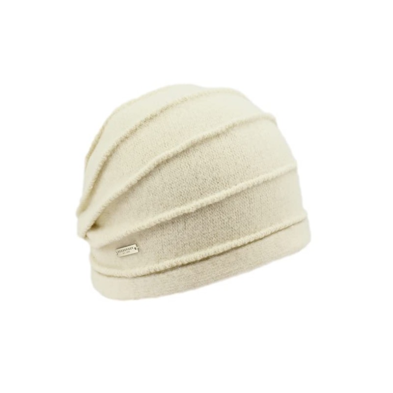Seeberger Siebers Women's Knitted Hat, White