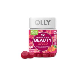 OLLY Undeniable Beauty Gummy, For Hair, Skin, Nails, Biotin, Vitamin C, Keratin