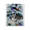 CafePress Miniature Schnauzer Christmas Throw Blanket Super Soft Fleece Plush