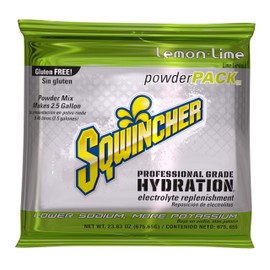 Sqwincher Powder Pack, Assorted Flavor Electrolyte Drink Concentrate, 23.83 oz Packet (Pack of 32)