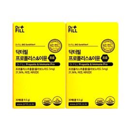 Dr. Feel Film Type Propolis Immune 228mg x 30 packs x 2 / 닥터필 필름형 프로폴리스이뮨 228mg x 30개입 x 2개