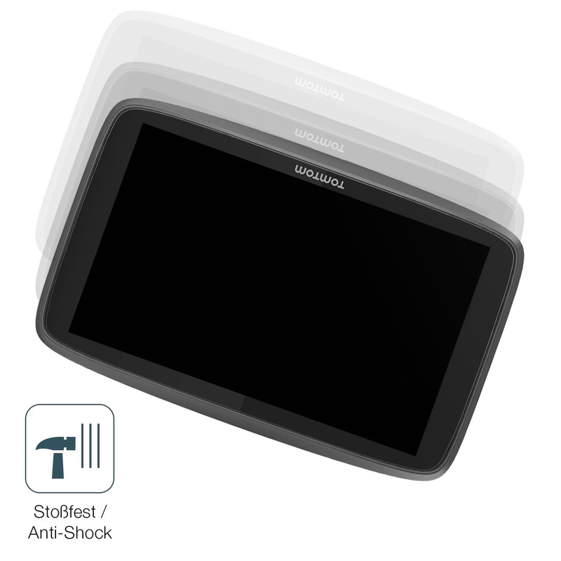 dipos I 2x Screen Protector 9H Matte Compatible with TomTom