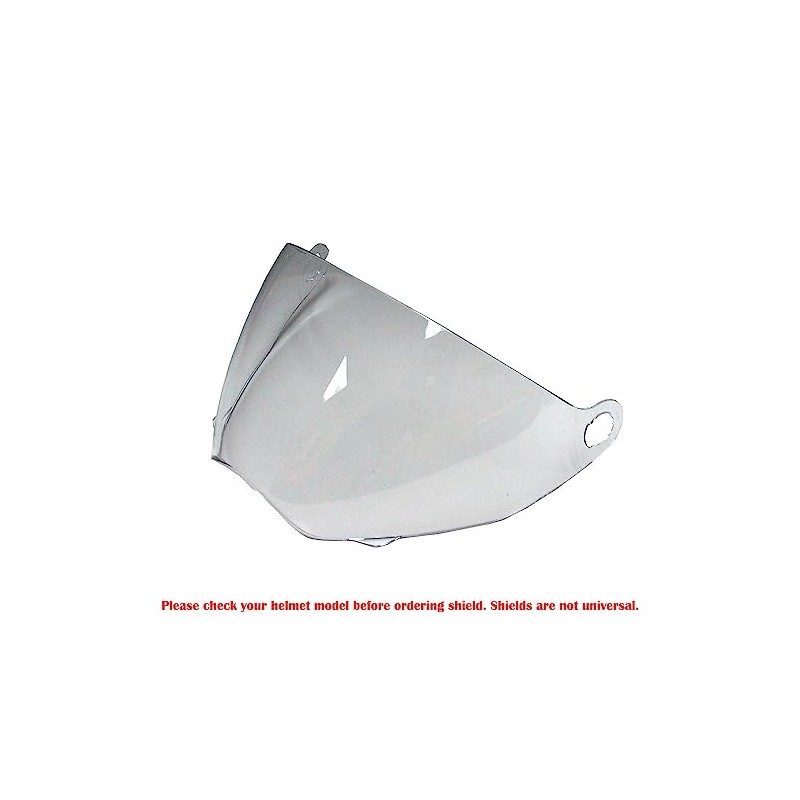 1Storm Motorcycle Dual Sports Helmet HF802 Clear Shield for Helmet