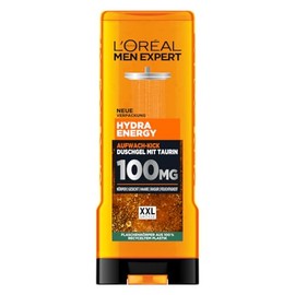 L'Or√©al Men Expert Pflegeset f√ºr M√§nner, Geschenkset mit XXL Duschgel und Deoroller, Geschenke f√ºr Herren inklusive Bodywash und Deo Roll-On, Hydra Energy, Heat Protect, 2 x 400 ml, 1 x 50 ml