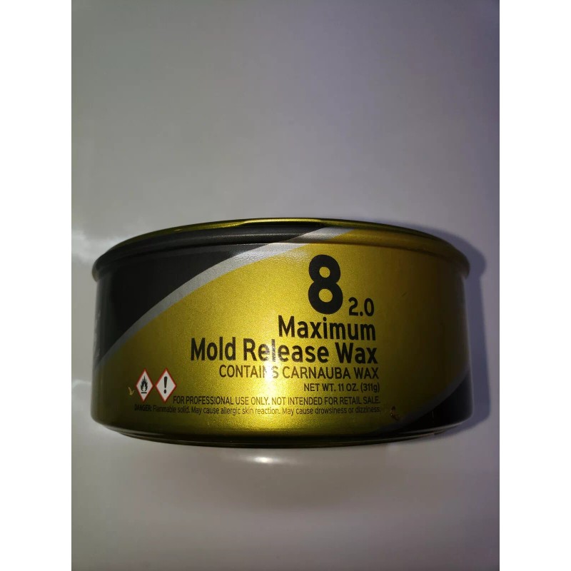 STONER WAX, FORMERLY MEGUIAR'S MIRROR GLAZE MAXIMUM 8 MOLD RELEASE