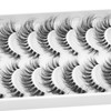 Clear Band False Eyelashes, D Curl, Russian Stripes, False Eyelashes,