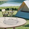 Round Cooling Rack, Portable Stainless Steel Cooking Grate BBQ Grill
