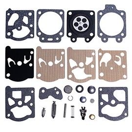 Mtanlo Carburetor Carb Repair Rebuild Kit for Walbro K20-WAT Husqvarna 55 51 455 460 Rancher Echo Poulan Pro Homelite Stihl 026 Chainsaw Trimmers Replacement Part
