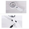 Magnifying Glass LED 5X 11X Magnification Magnifier Lens Adjustable for